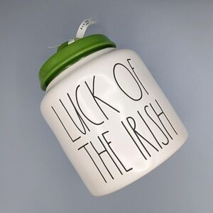 NEW Rae Dunn Luck of the Irish Canister 🍀